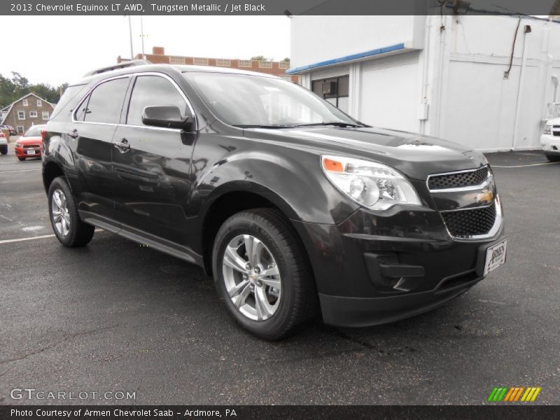 Tungsten Metallic / Jet Black 2013 Chevrolet Equinox LT AWD