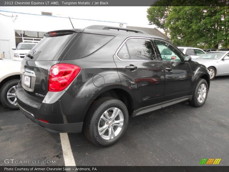 Tungsten Metallic / Jet Black 2013 Chevrolet Equinox LT AWD