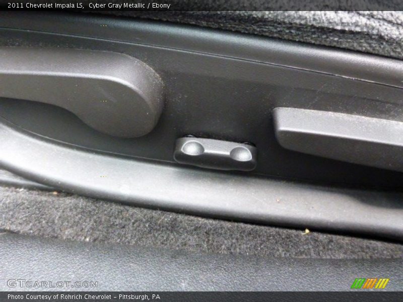 Cyber Gray Metallic / Ebony 2011 Chevrolet Impala LS