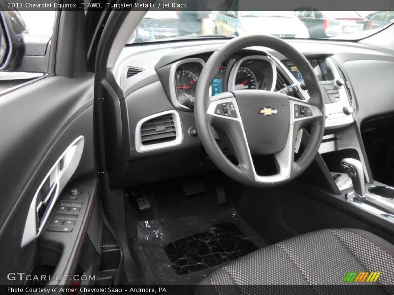 Tungsten Metallic / Jet Black 2013 Chevrolet Equinox LT AWD