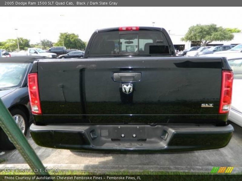 Black / Dark Slate Gray 2005 Dodge Ram 1500 SLT Quad Cab