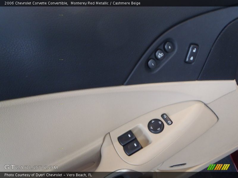 Monterey Red Metallic / Cashmere Beige 2006 Chevrolet Corvette Convertible