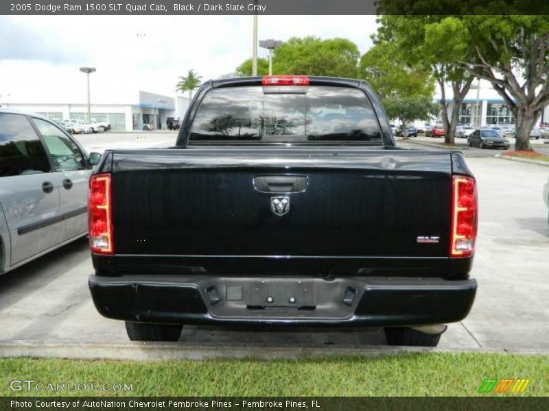 Black / Dark Slate Gray 2005 Dodge Ram 1500 SLT Quad Cab