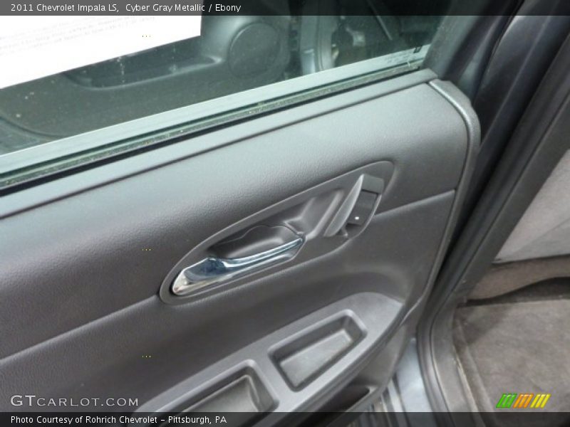 Cyber Gray Metallic / Ebony 2011 Chevrolet Impala LS