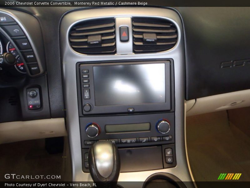 Monterey Red Metallic / Cashmere Beige 2006 Chevrolet Corvette Convertible