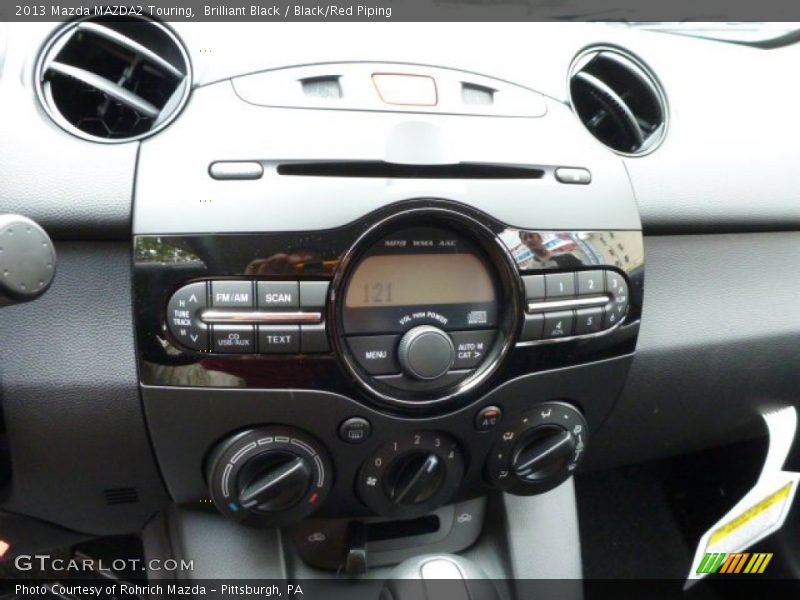 Brilliant Black / Black/Red Piping 2013 Mazda MAZDA2 Touring