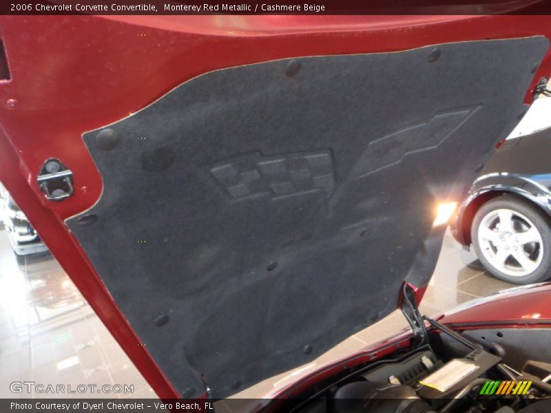 Monterey Red Metallic / Cashmere Beige 2006 Chevrolet Corvette Convertible