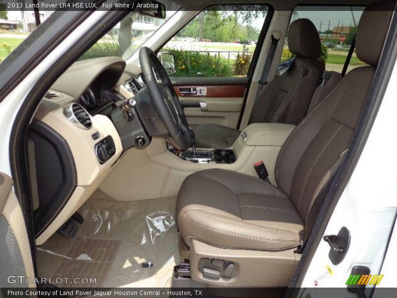  2013 LR4 HSE LUX Arabica Interior