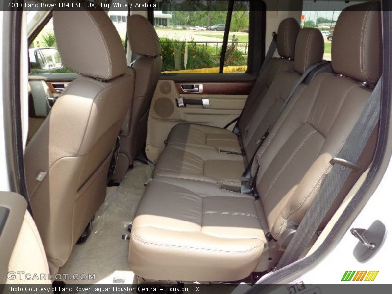 Rear Seat of 2013 LR4 HSE LUX
