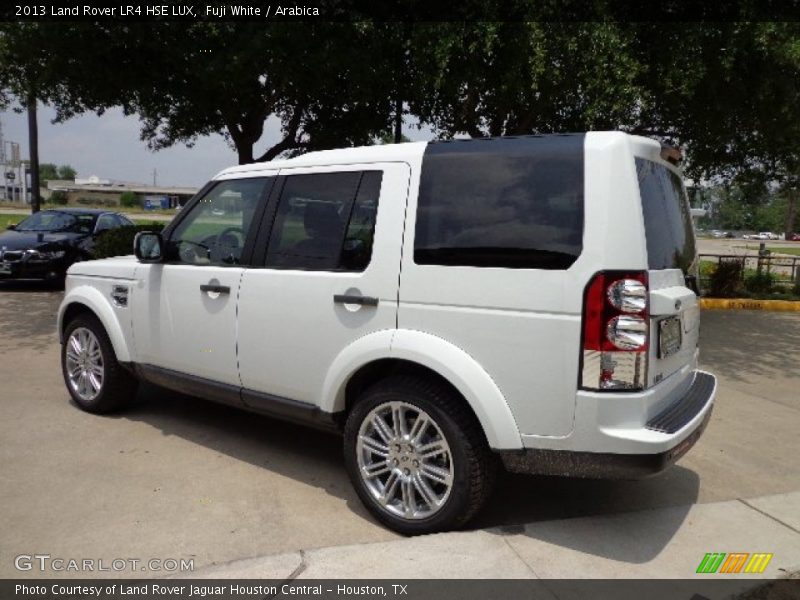 Fuji White / Arabica 2013 Land Rover LR4 HSE LUX