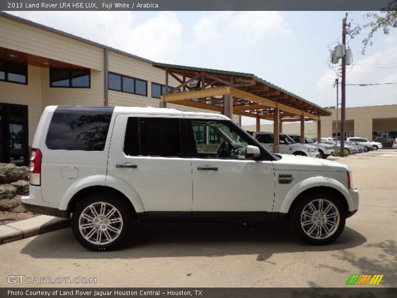 Fuji White / Arabica 2013 Land Rover LR4 HSE LUX