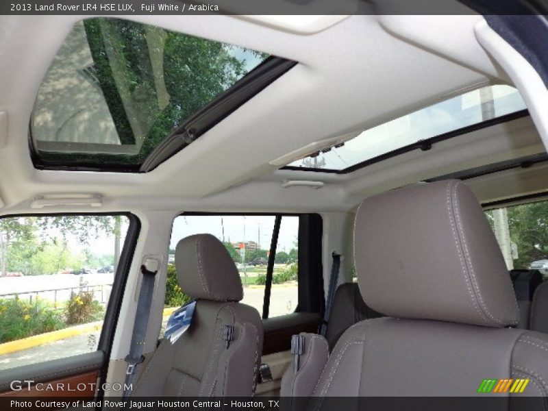 Fuji White / Arabica 2013 Land Rover LR4 HSE LUX