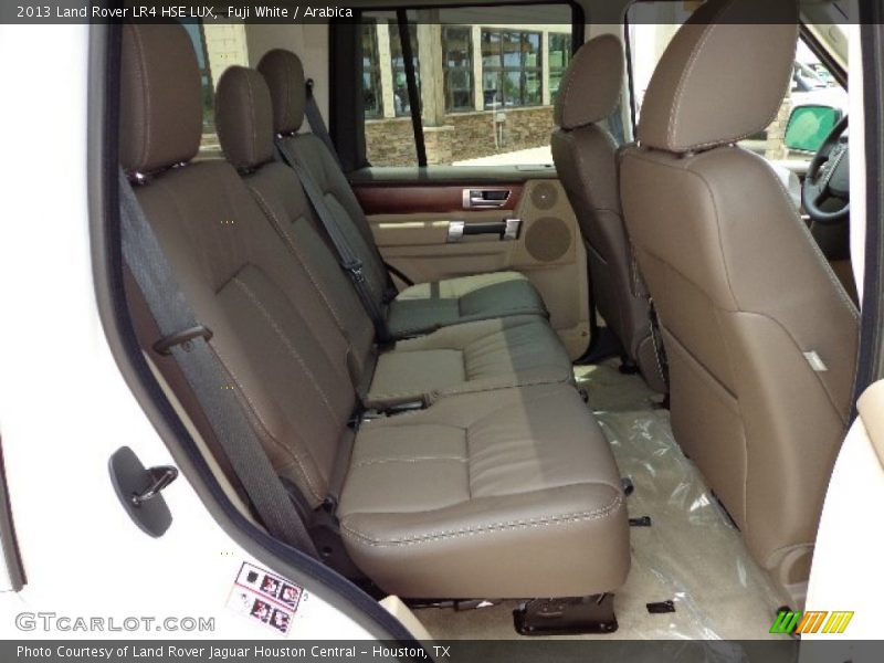 Rear Seat of 2013 LR4 HSE LUX