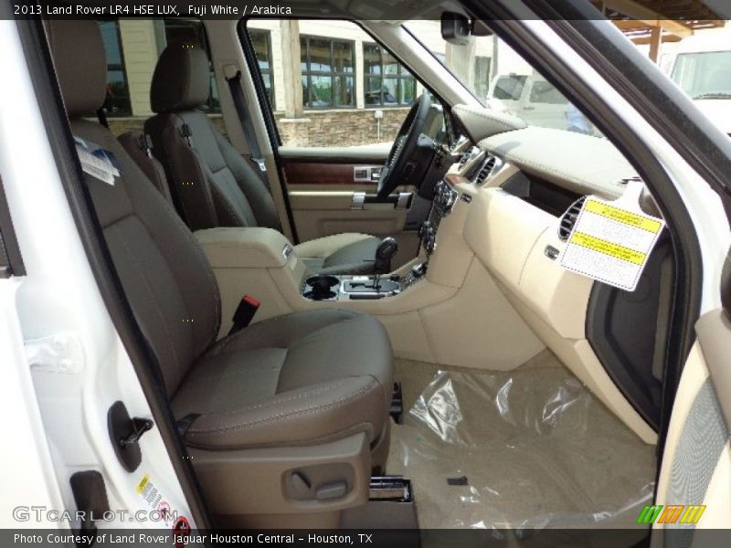 Front Seat of 2013 LR4 HSE LUX