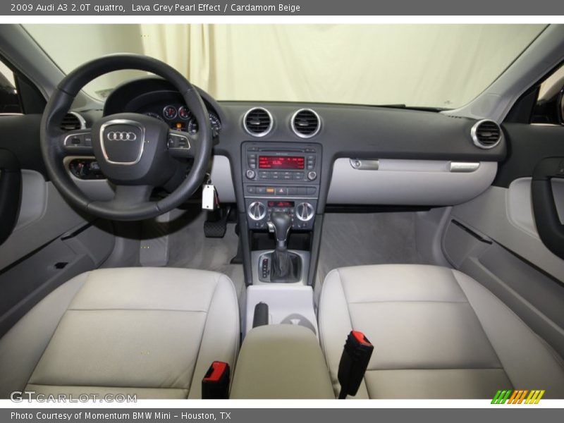 Lava Grey Pearl Effect / Cardamom Beige 2009 Audi A3 2.0T quattro