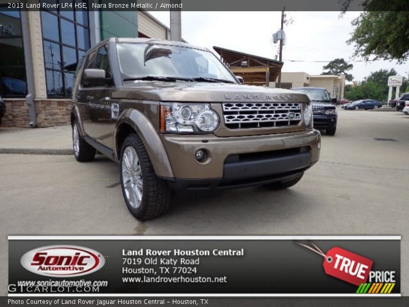 Nara Bronze Metallic / Almond 2013 Land Rover LR4 HSE