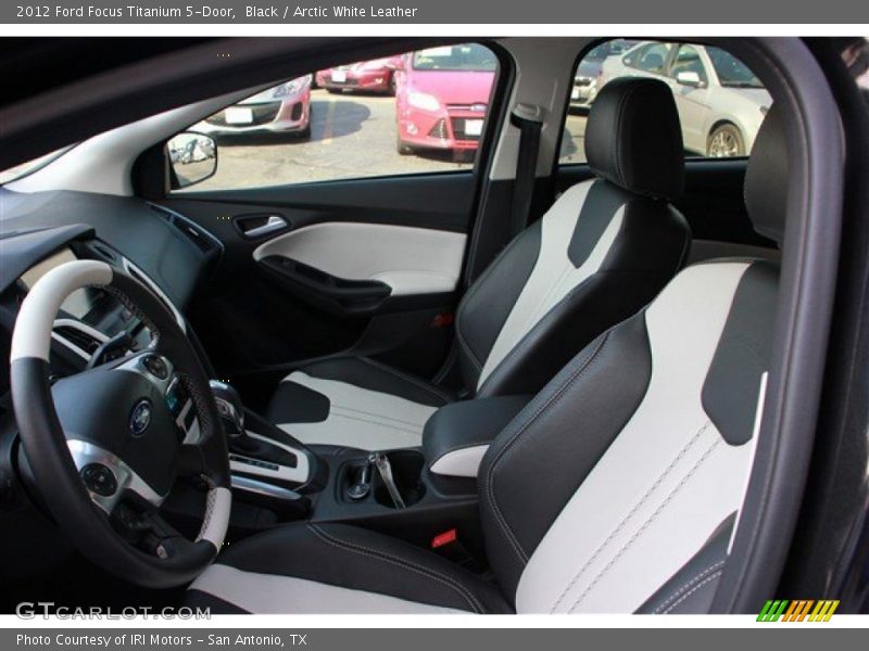 Front Seat of 2012 Focus Titanium 5-Door