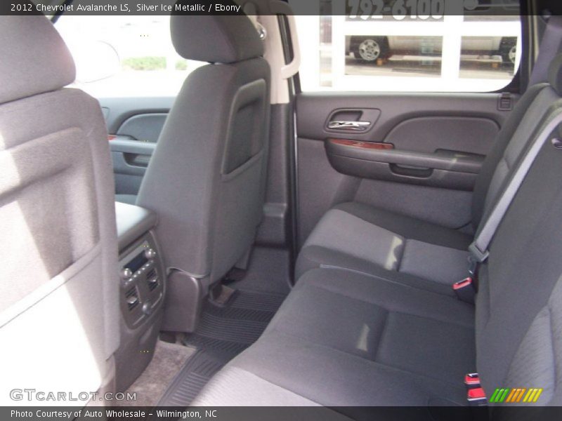 Silver Ice Metallic / Ebony 2012 Chevrolet Avalanche LS