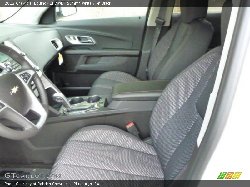 Summit White / Jet Black 2013 Chevrolet Equinox LT AWD