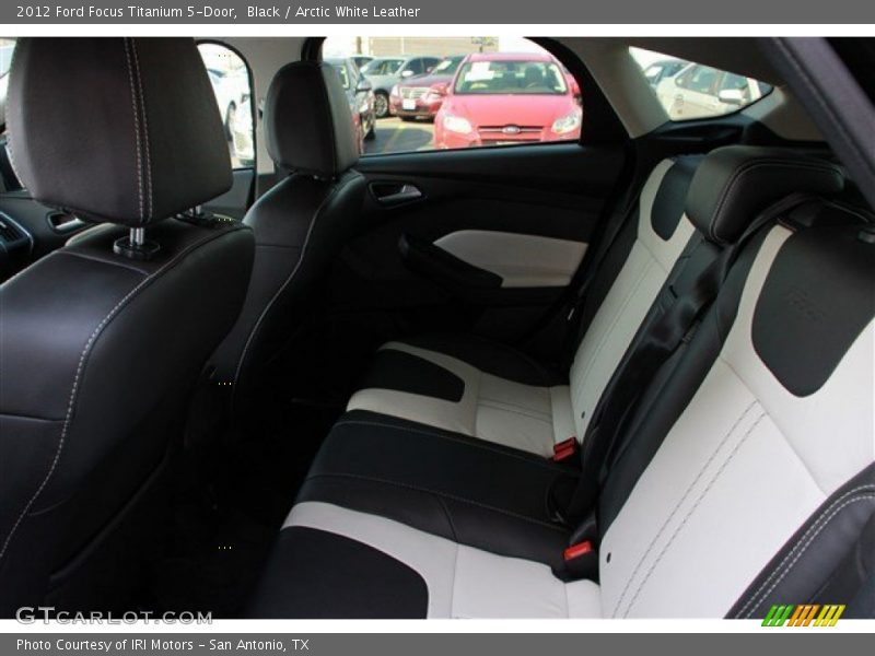 Rear Seat of 2012 Focus Titanium 5-Door