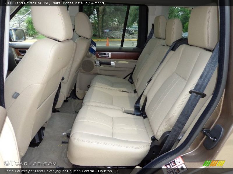 Rear Seat of 2013 LR4 HSE