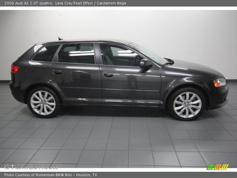 Lava Grey Pearl Effect / Cardamom Beige 2009 Audi A3 2.0T quattro