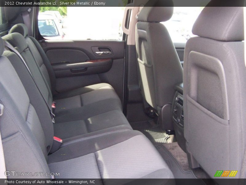 Silver Ice Metallic / Ebony 2012 Chevrolet Avalanche LS