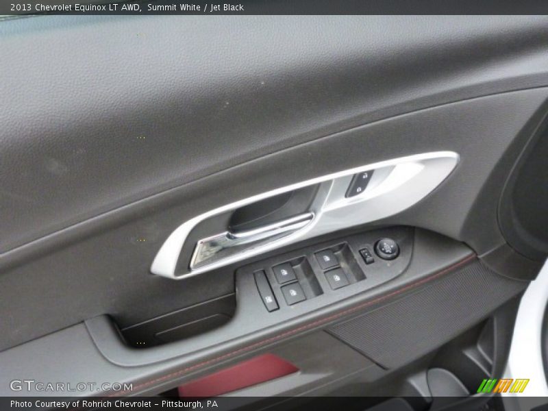 Summit White / Jet Black 2013 Chevrolet Equinox LT AWD