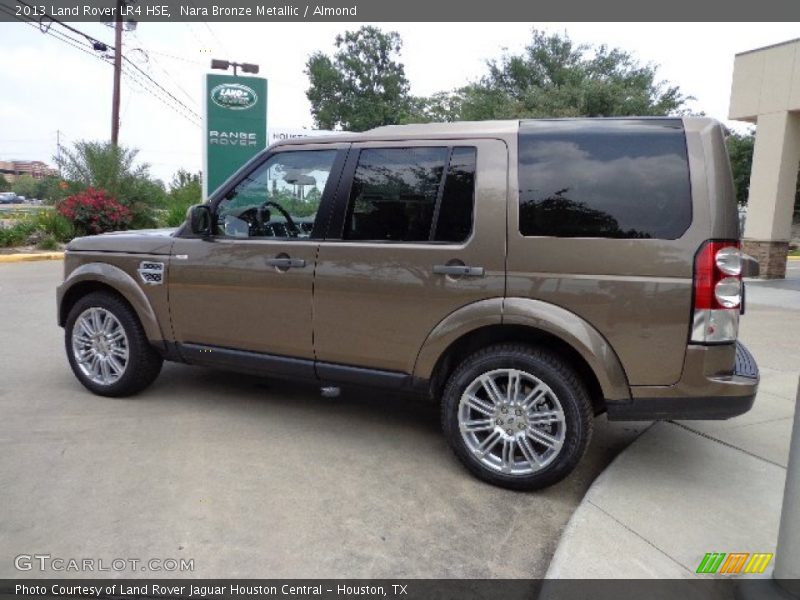 Nara Bronze Metallic / Almond 2013 Land Rover LR4 HSE