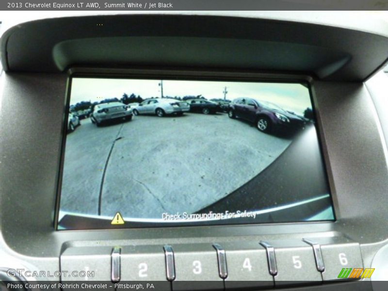 Summit White / Jet Black 2013 Chevrolet Equinox LT AWD
