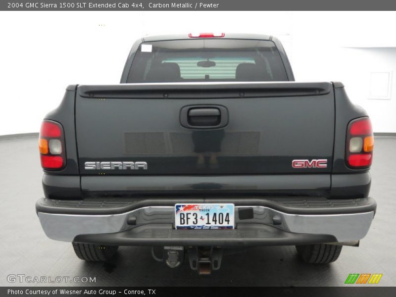 Carbon Metallic / Pewter 2004 GMC Sierra 1500 SLT Extended Cab 4x4