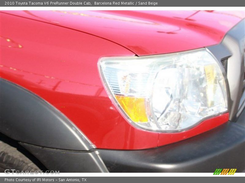 Barcelona Red Metallic / Sand Beige 2010 Toyota Tacoma V6 PreRunner Double Cab