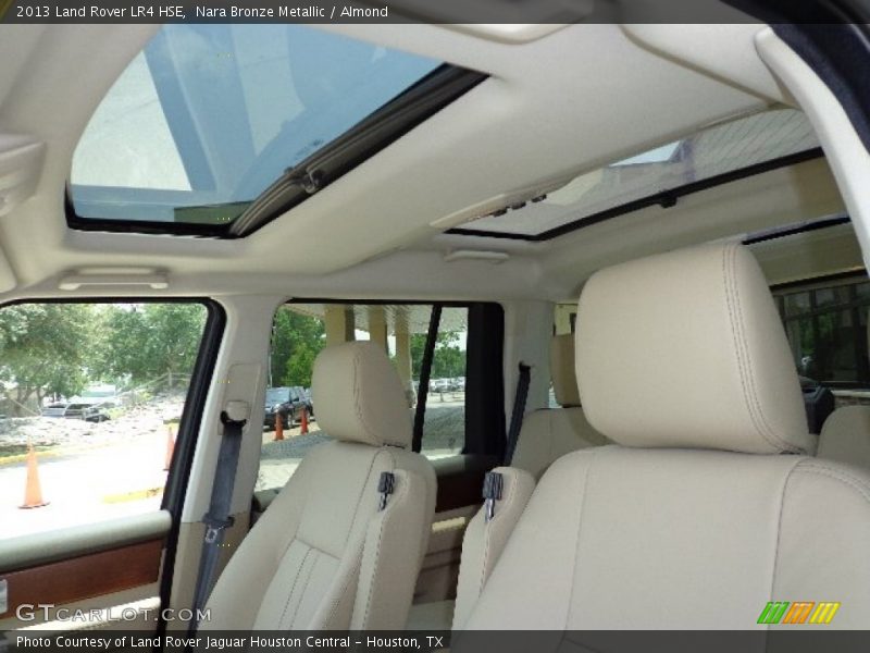 Sunroof of 2013 LR4 HSE