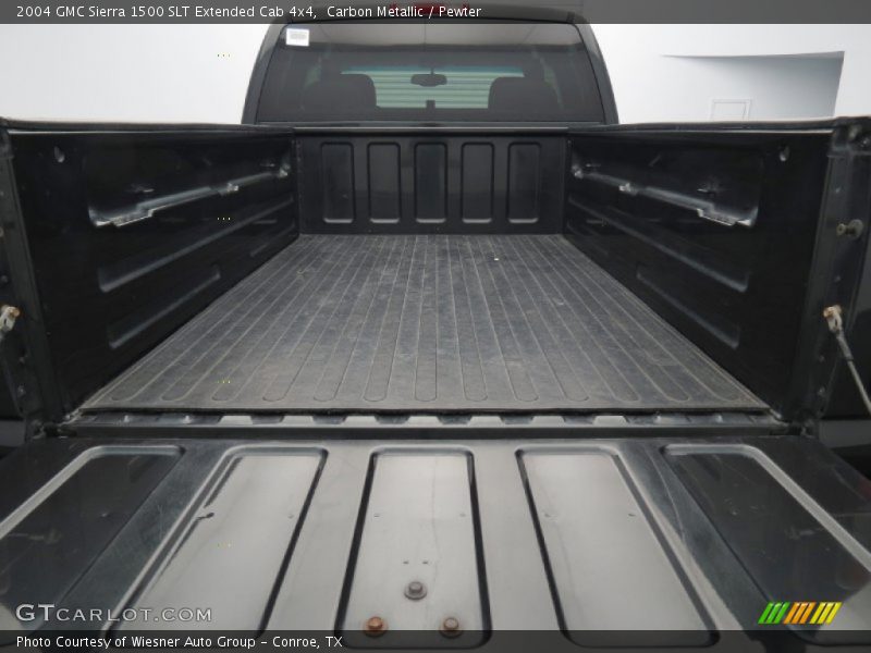Carbon Metallic / Pewter 2004 GMC Sierra 1500 SLT Extended Cab 4x4