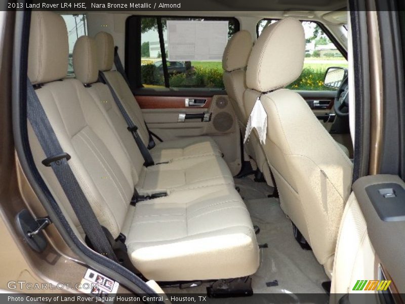 Rear Seat of 2013 LR4 HSE