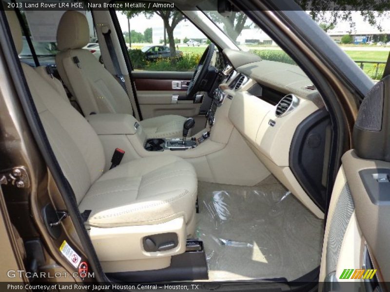 Front Seat of 2013 LR4 HSE