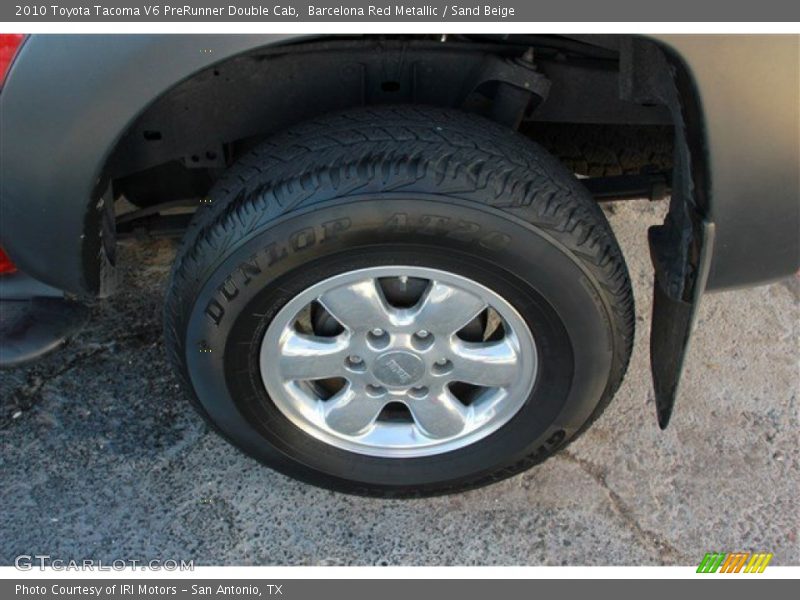 Barcelona Red Metallic / Sand Beige 2010 Toyota Tacoma V6 PreRunner Double Cab