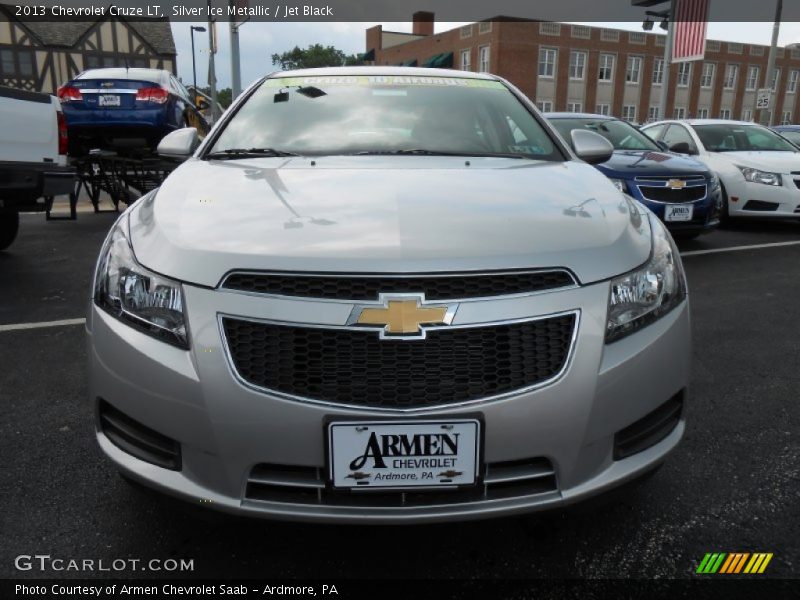 Silver Ice Metallic / Jet Black 2013 Chevrolet Cruze LT