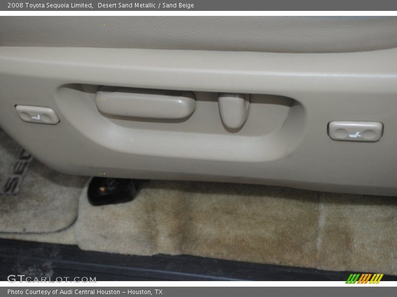Desert Sand Metallic / Sand Beige 2008 Toyota Sequoia Limited