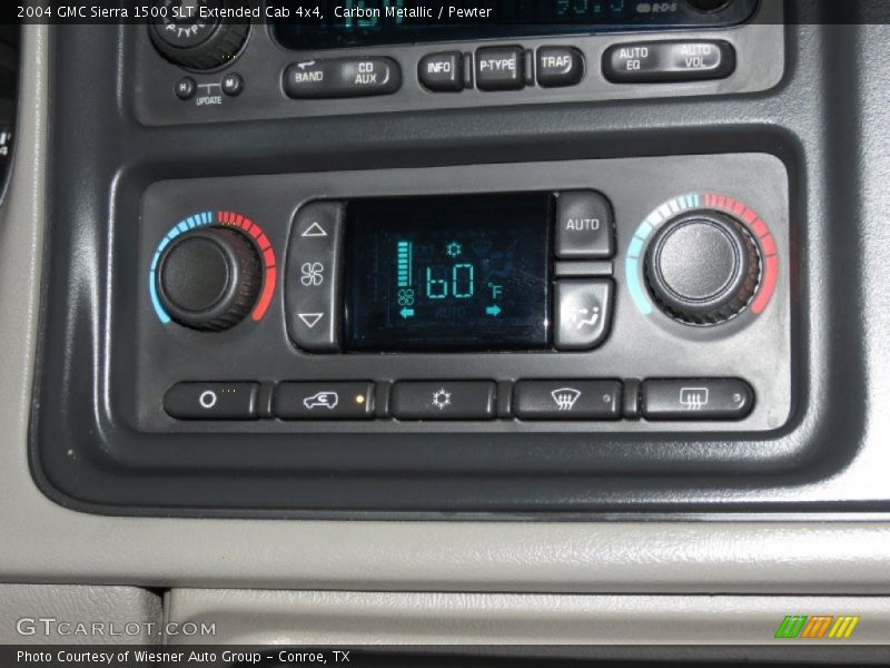 Carbon Metallic / Pewter 2004 GMC Sierra 1500 SLT Extended Cab 4x4