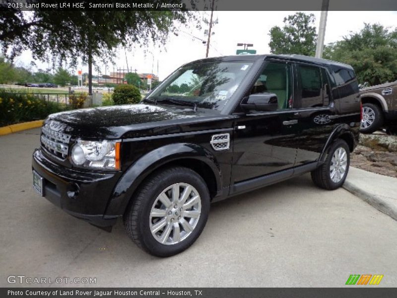 Santorini Black Metallic / Almond 2013 Land Rover LR4 HSE