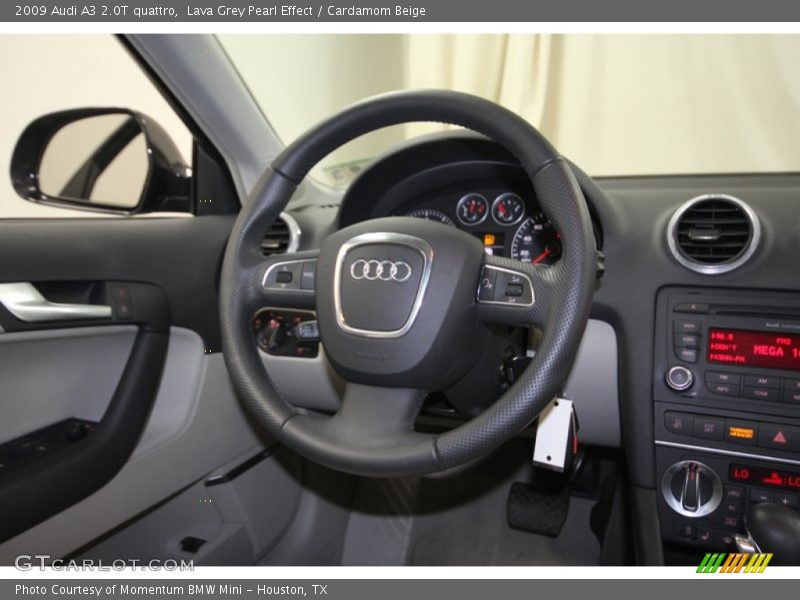 Lava Grey Pearl Effect / Cardamom Beige 2009 Audi A3 2.0T quattro