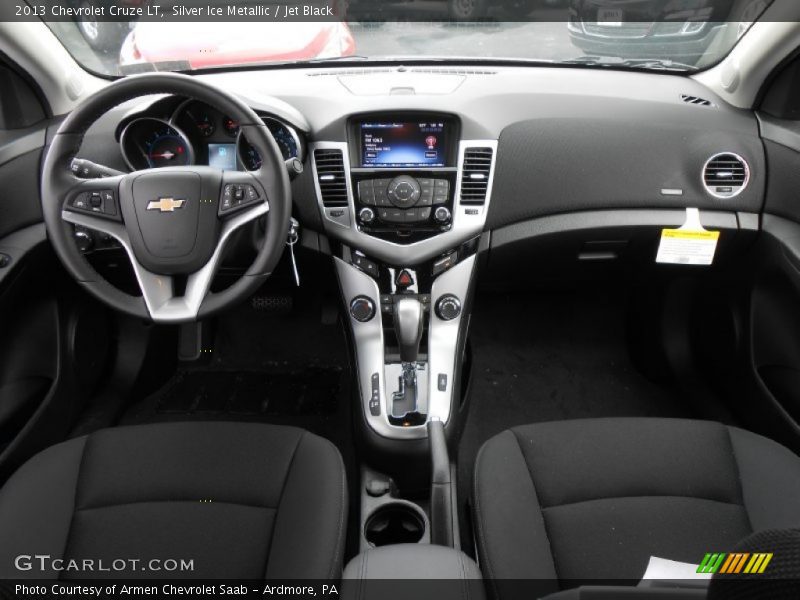 Silver Ice Metallic / Jet Black 2013 Chevrolet Cruze LT