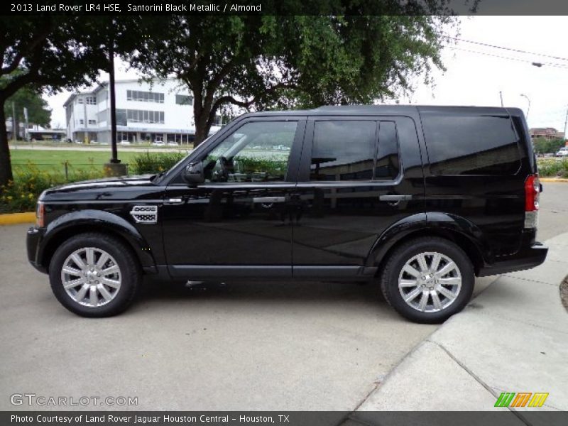 Santorini Black Metallic / Almond 2013 Land Rover LR4 HSE