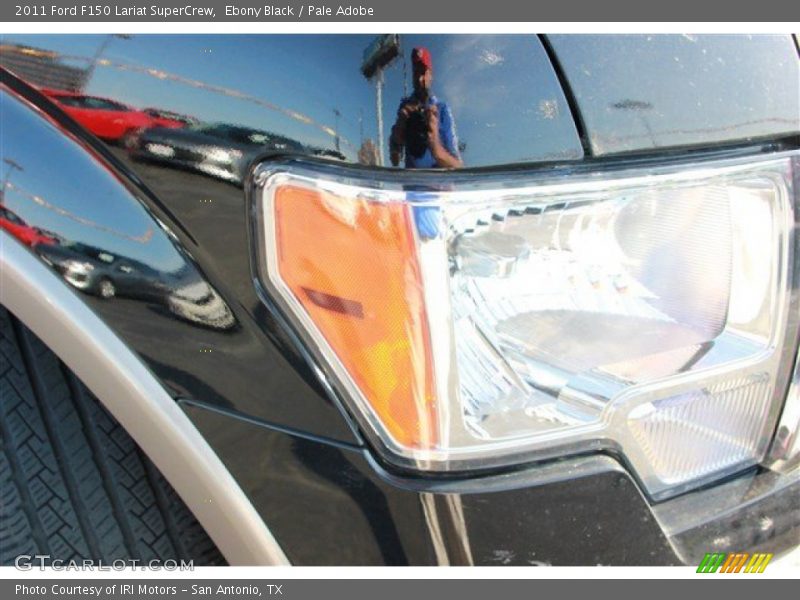 Ebony Black / Pale Adobe 2011 Ford F150 Lariat SuperCrew
