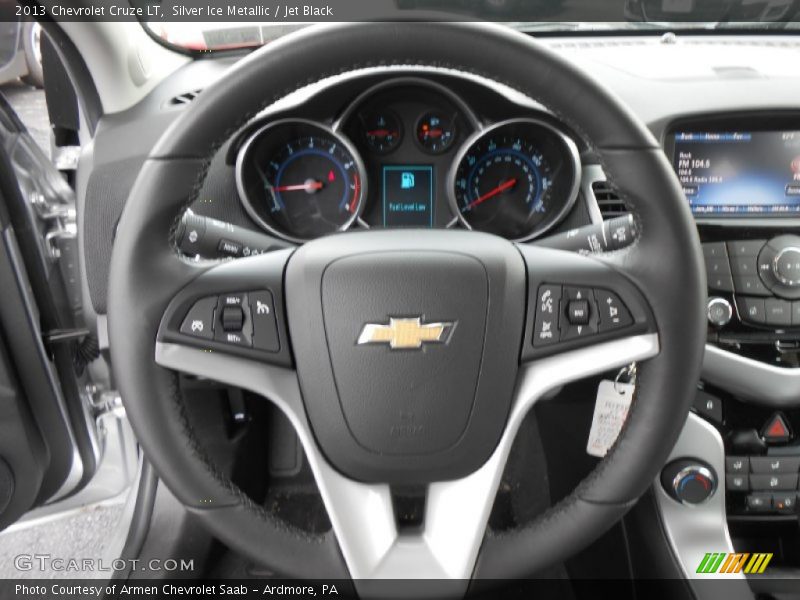 Silver Ice Metallic / Jet Black 2013 Chevrolet Cruze LT