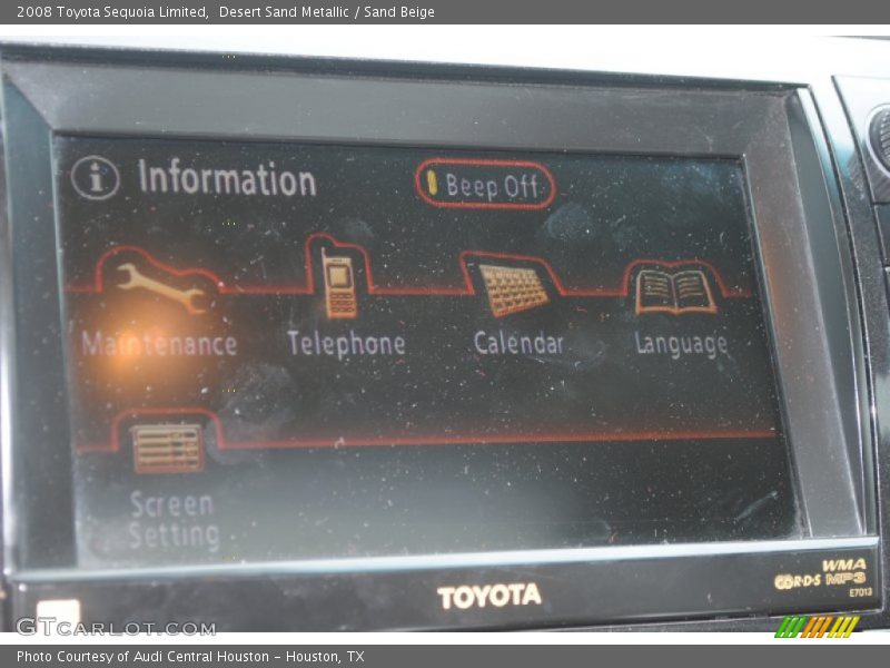 Desert Sand Metallic / Sand Beige 2008 Toyota Sequoia Limited