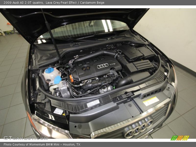 Lava Grey Pearl Effect / Cardamom Beige 2009 Audi A3 2.0T quattro