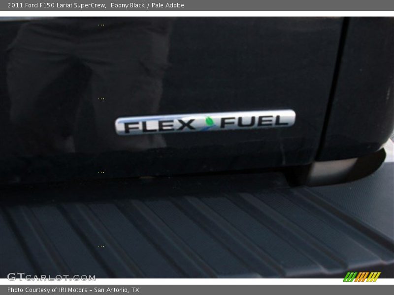 Ebony Black / Pale Adobe 2011 Ford F150 Lariat SuperCrew