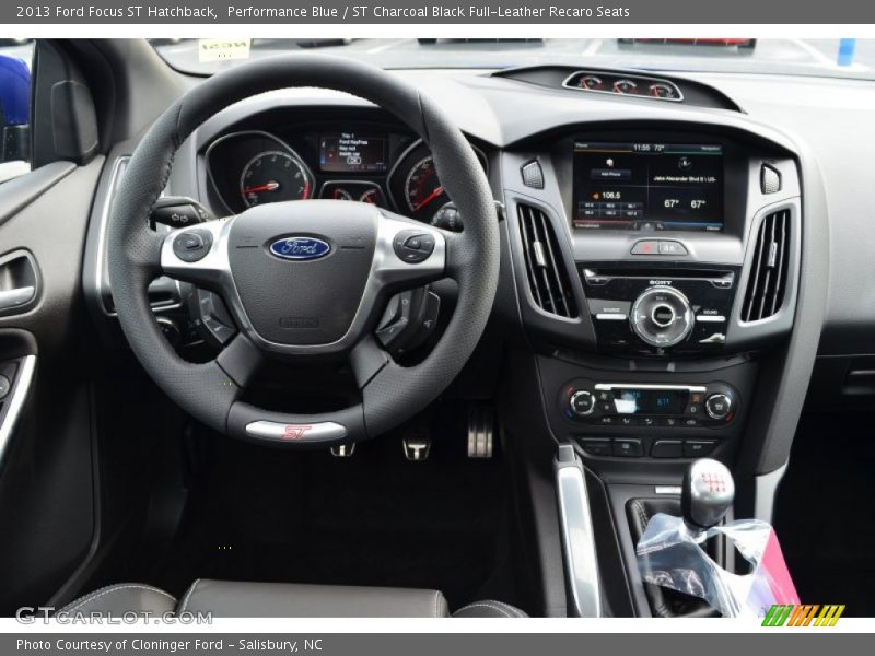 Dashboard of 2013 Focus ST Hatchback